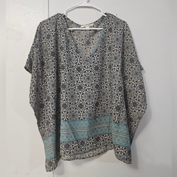 miami Tops - Miami Oversized Look Boho Pullover Blouse!